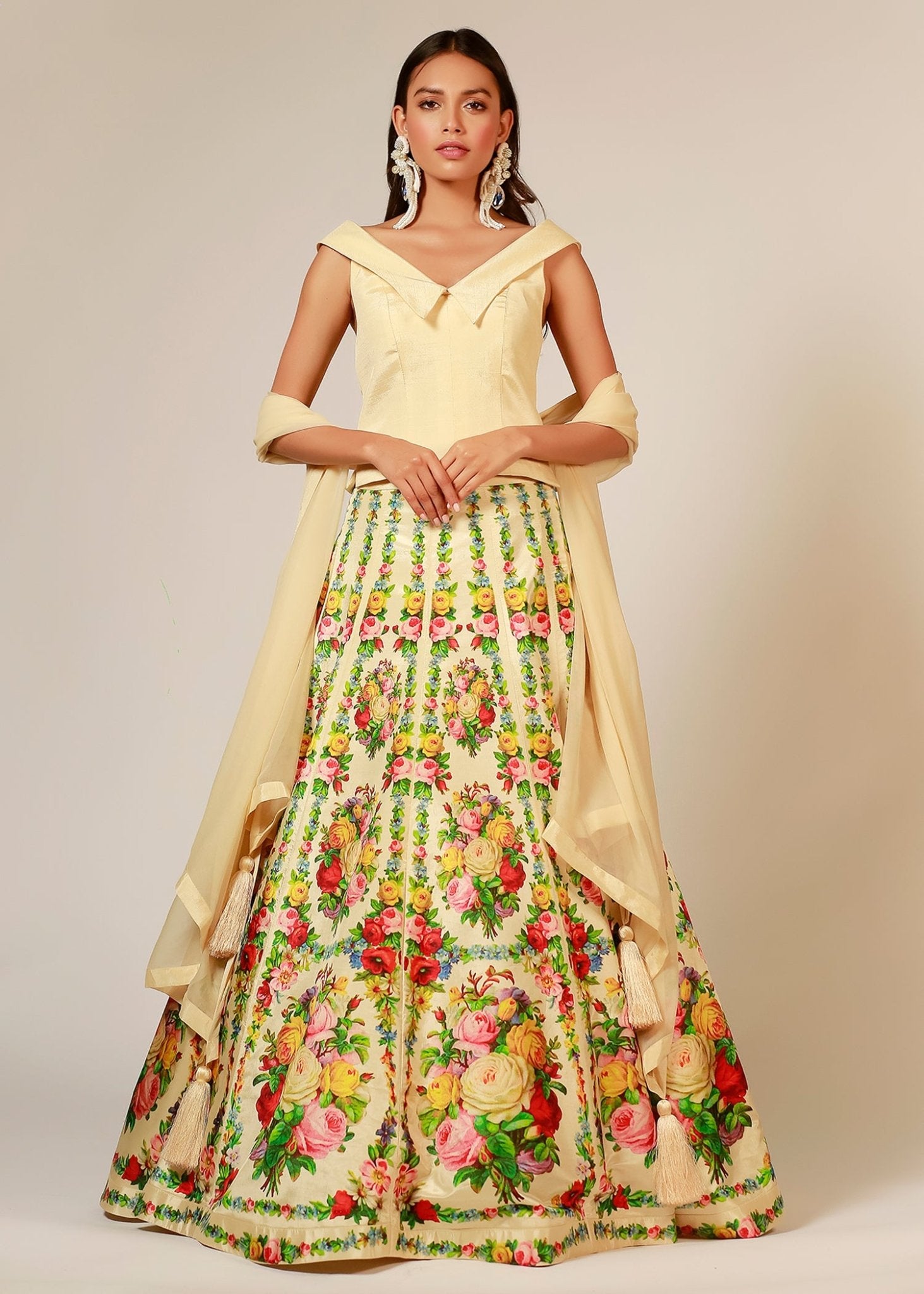 CAGLISTRO CHOLI & LEHENGA - Rizwan Beyg Design