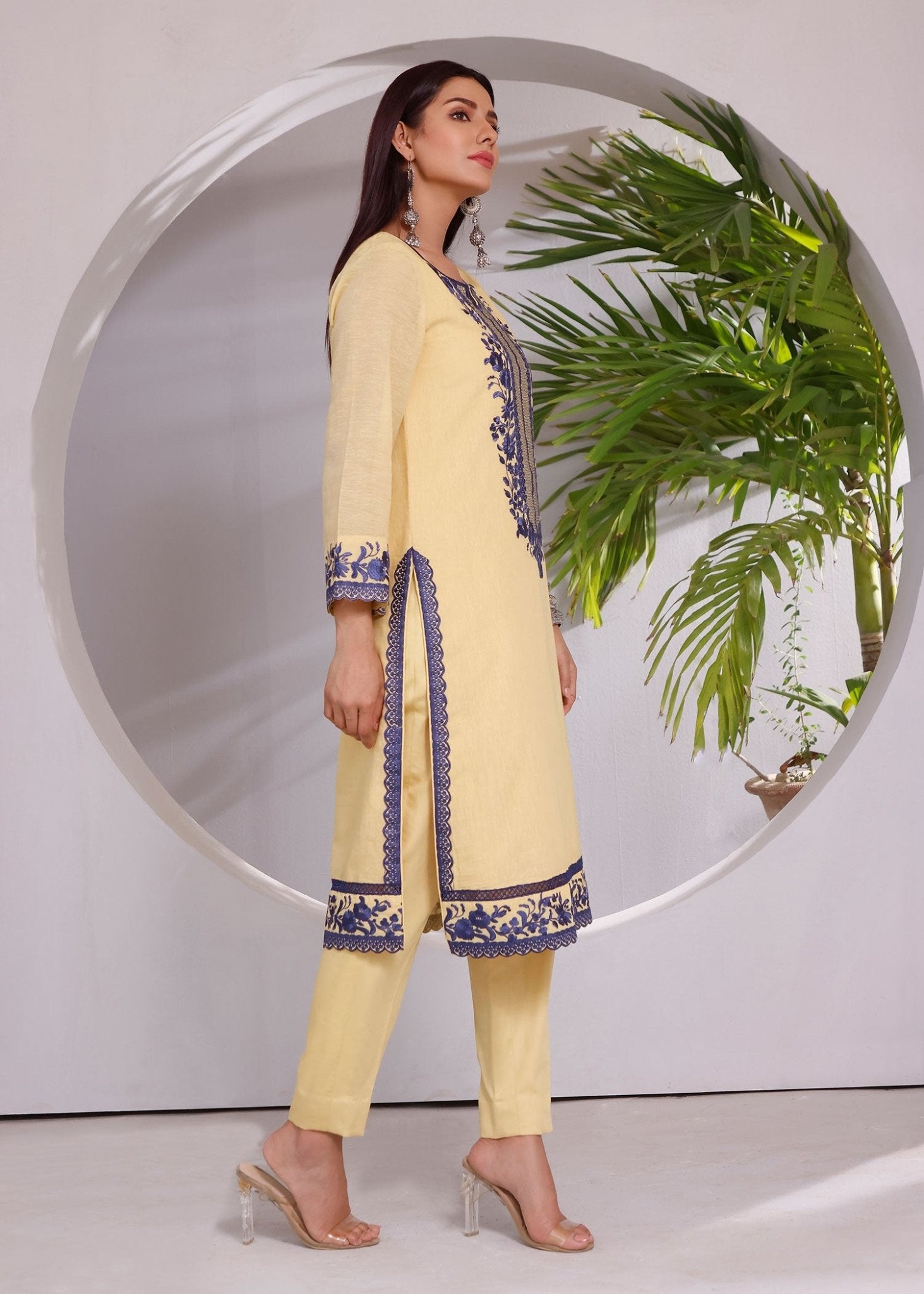 Fleur Yellow - Rizwan Beyg Design