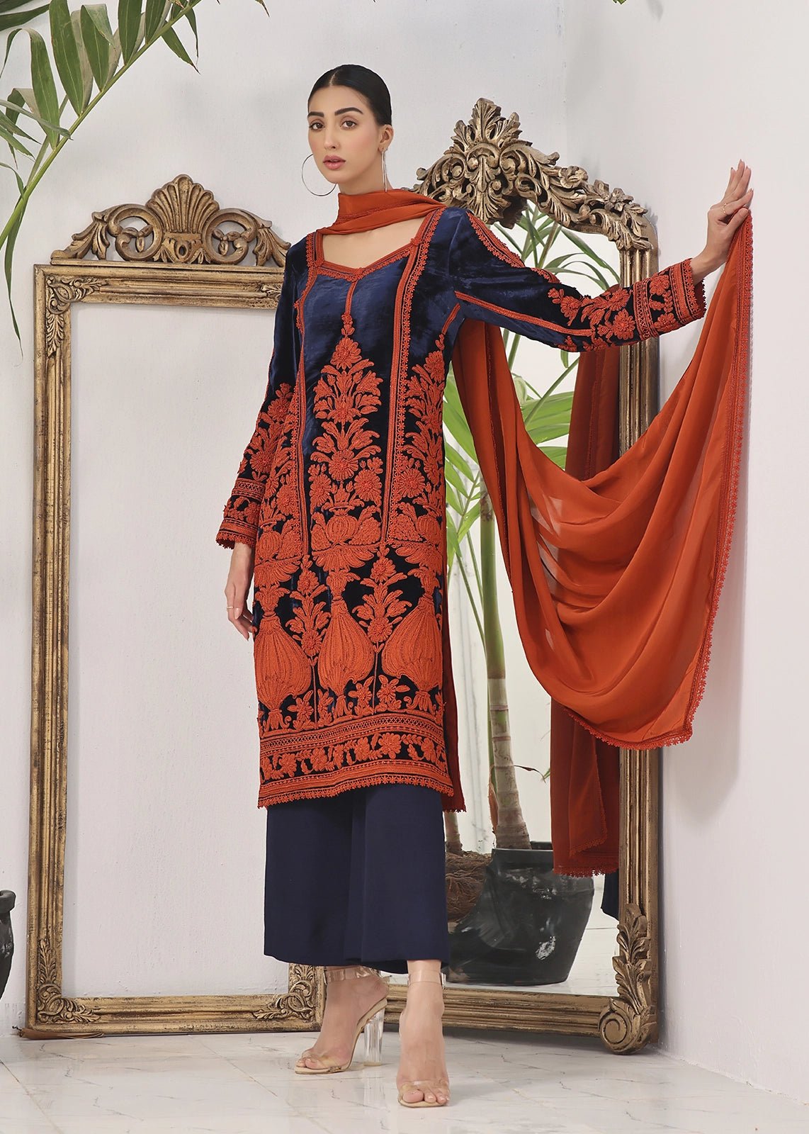 Guldan Blue - Rizwan Beyg Design