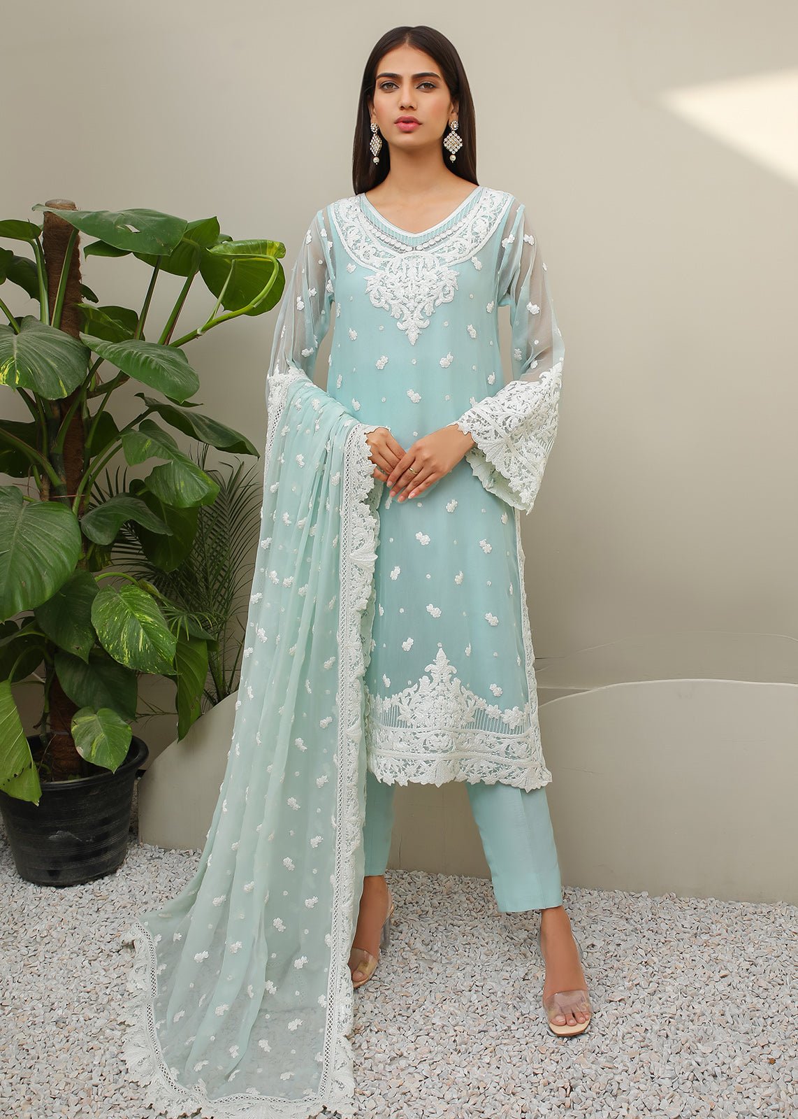 Ilyana Sea Green - Rizwan Beyg Design