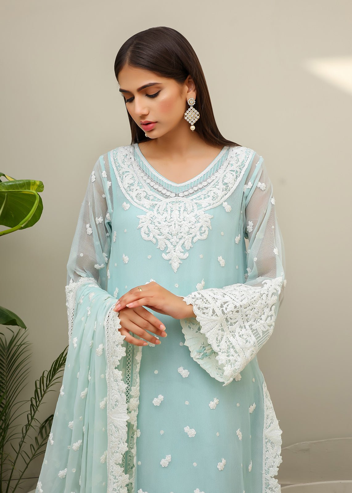 Ilyana Sea Green - Rizwan Beyg Design