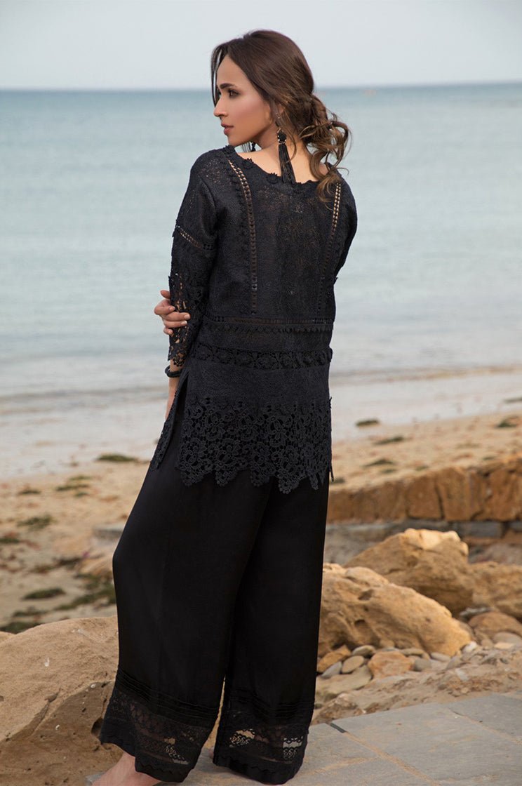 Lace Short Tunic - Rizwan Beyg Design