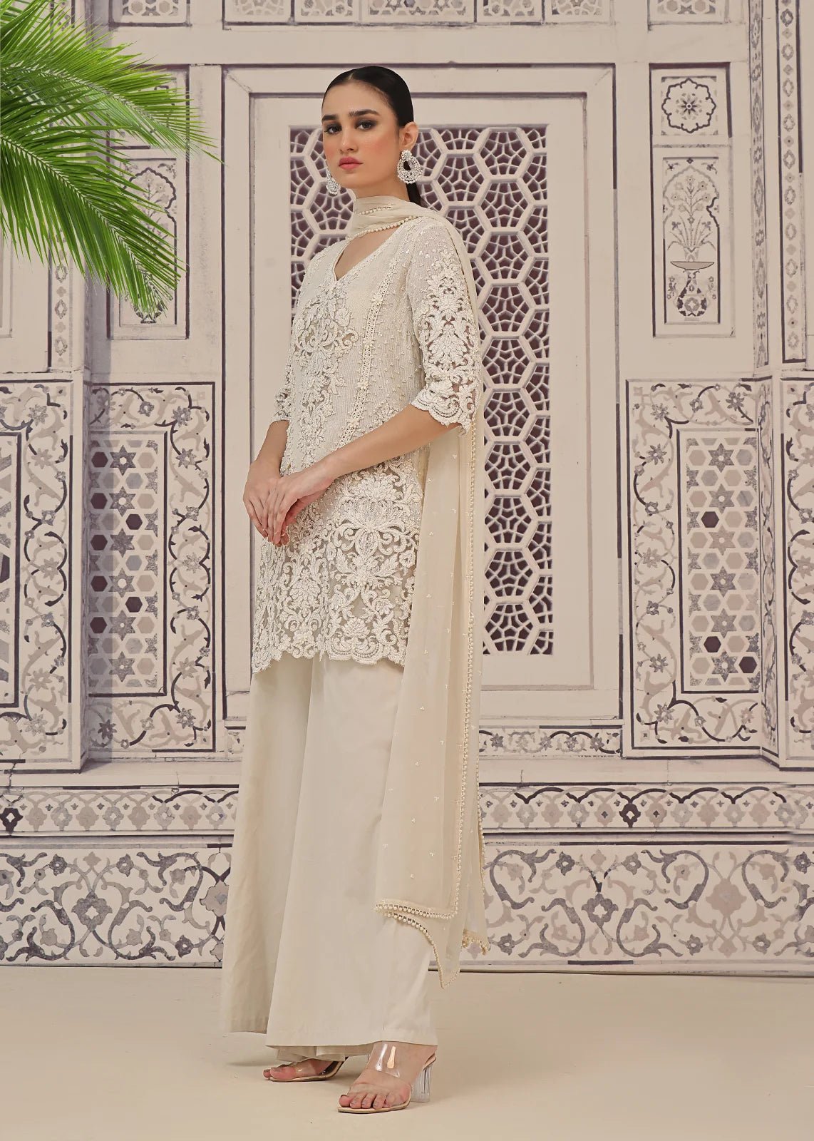 Marakesh Pearl Short Kurti - Rizwan Beyg Design