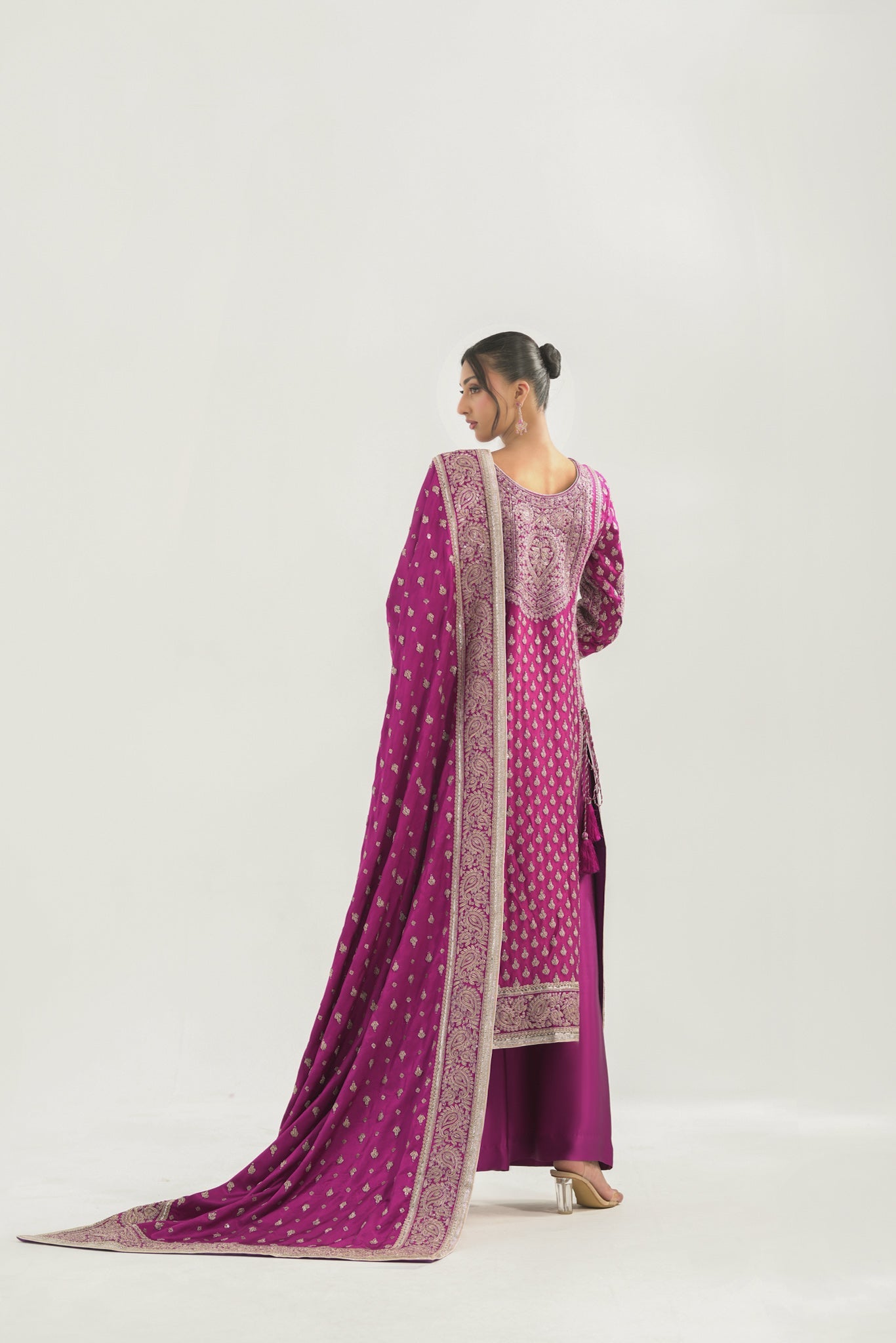 Zahra Magenta - Rizwan Beyg Design