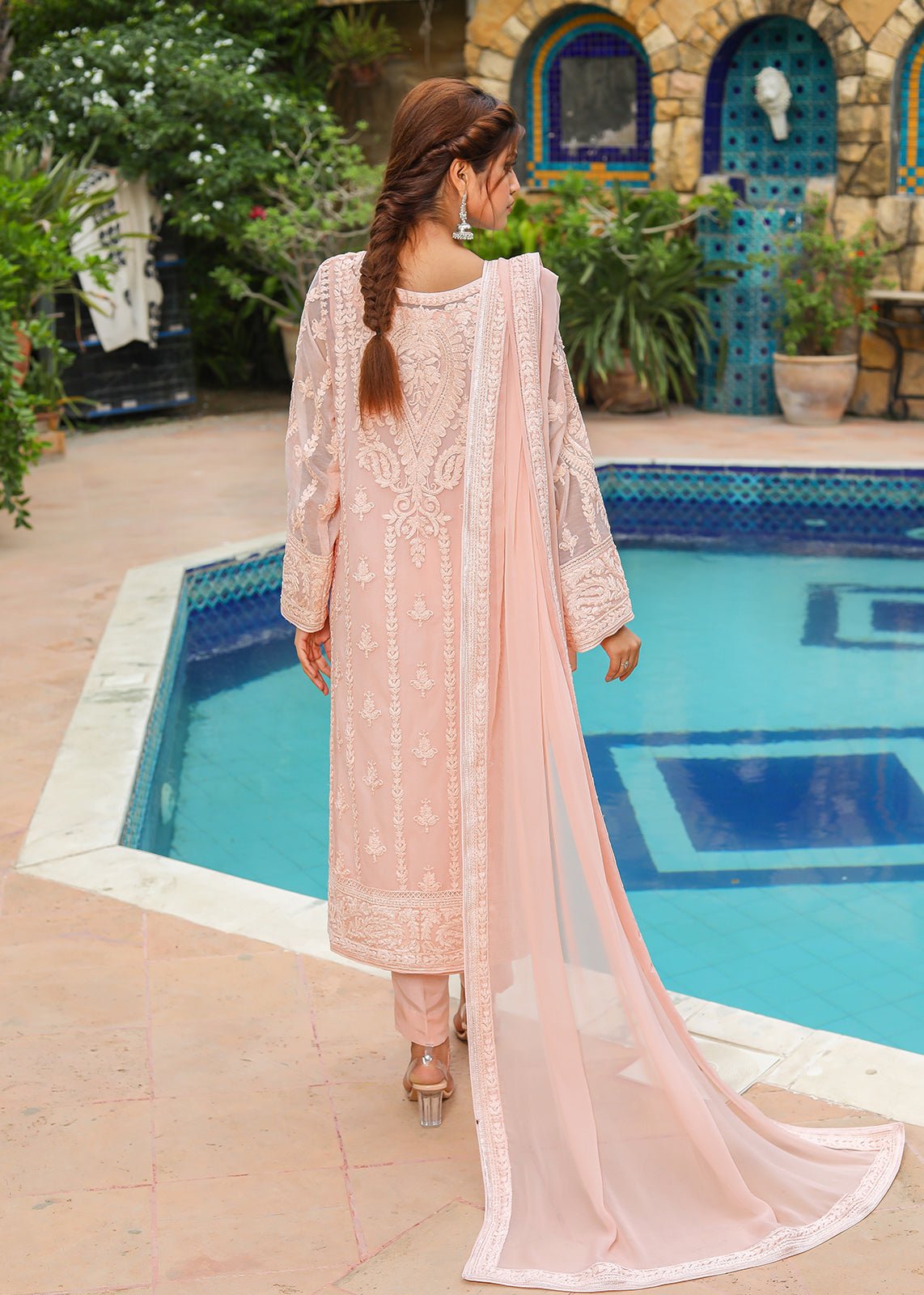 Zarfishan Pink - Rizwan Beyg Design