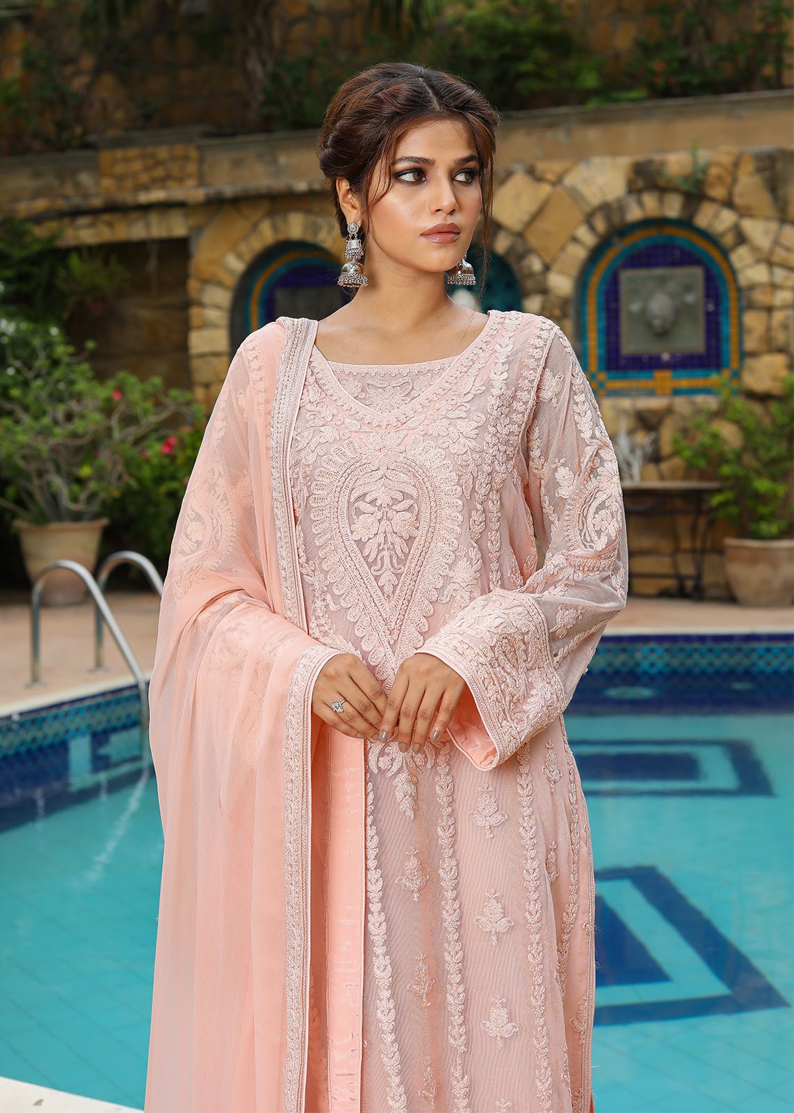 Zarfishan Pink - Rizwan Beyg Design