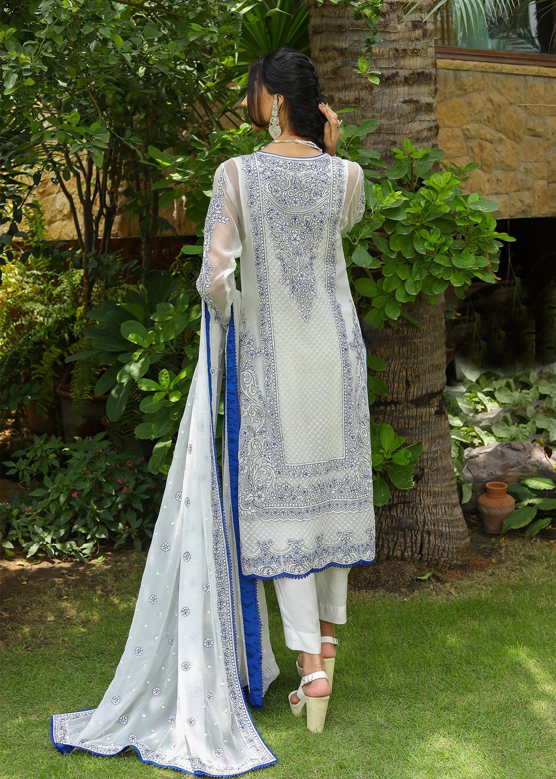 Zarmala Blue - Rizwan Beyg Design