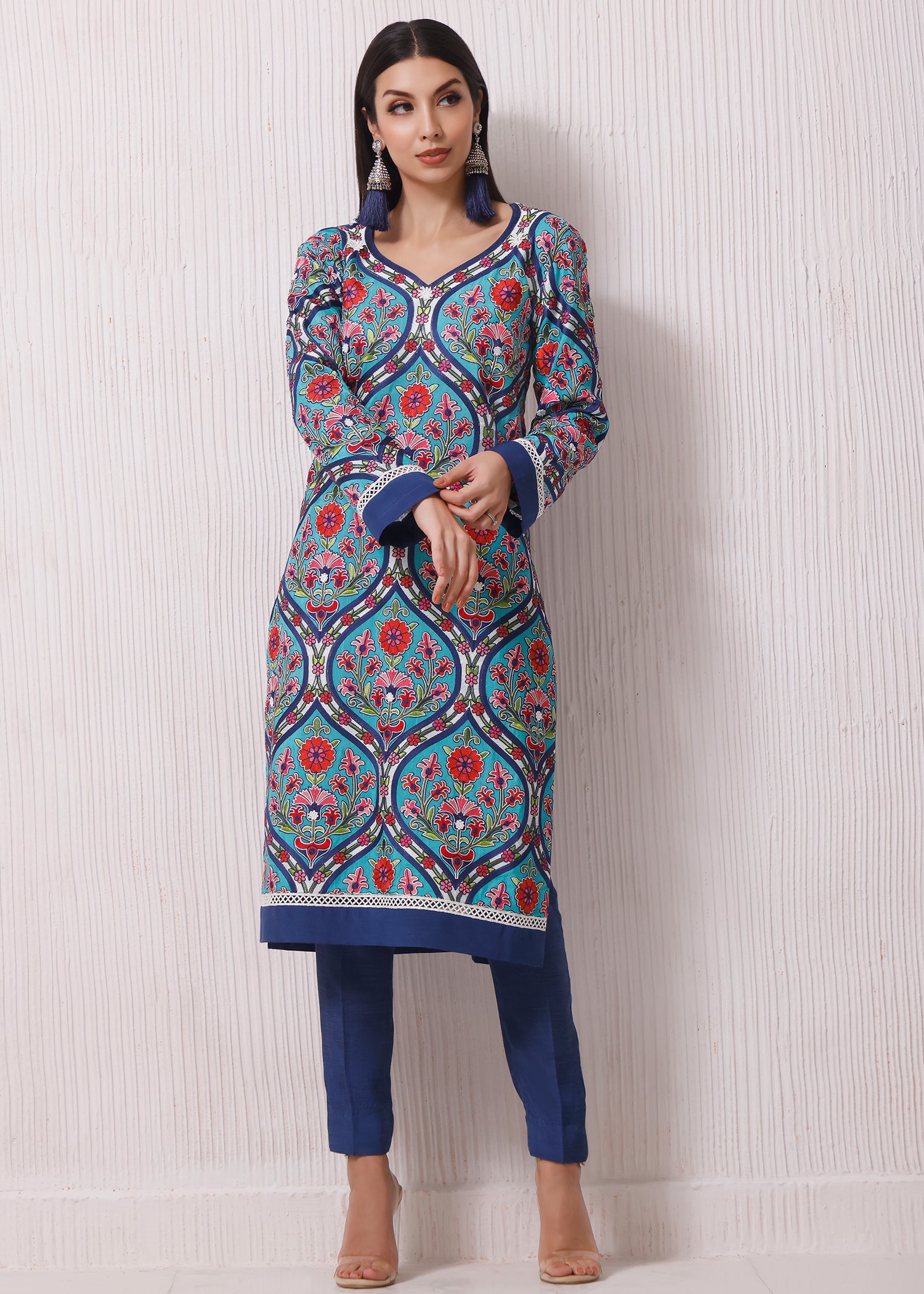 Latest collection By Rizwan Beyg. Evening wear | Printed design