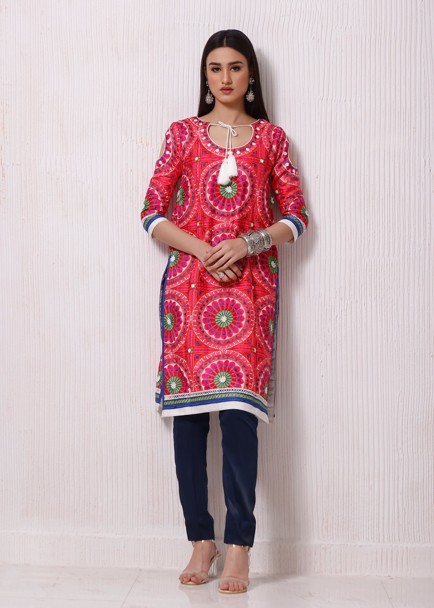 Latest collection By Rizwan Beyg. Evening wear | Printed design