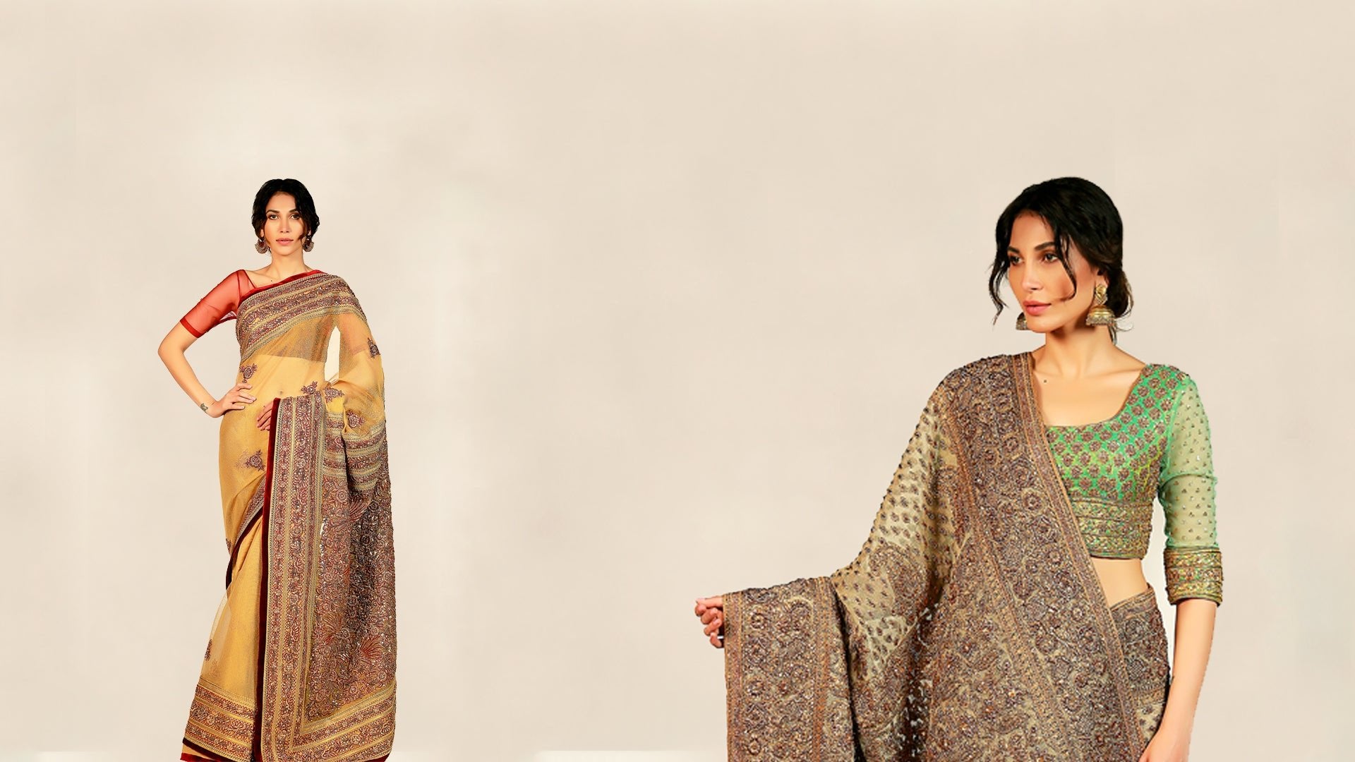 Saree - Rizwan Beyg Design