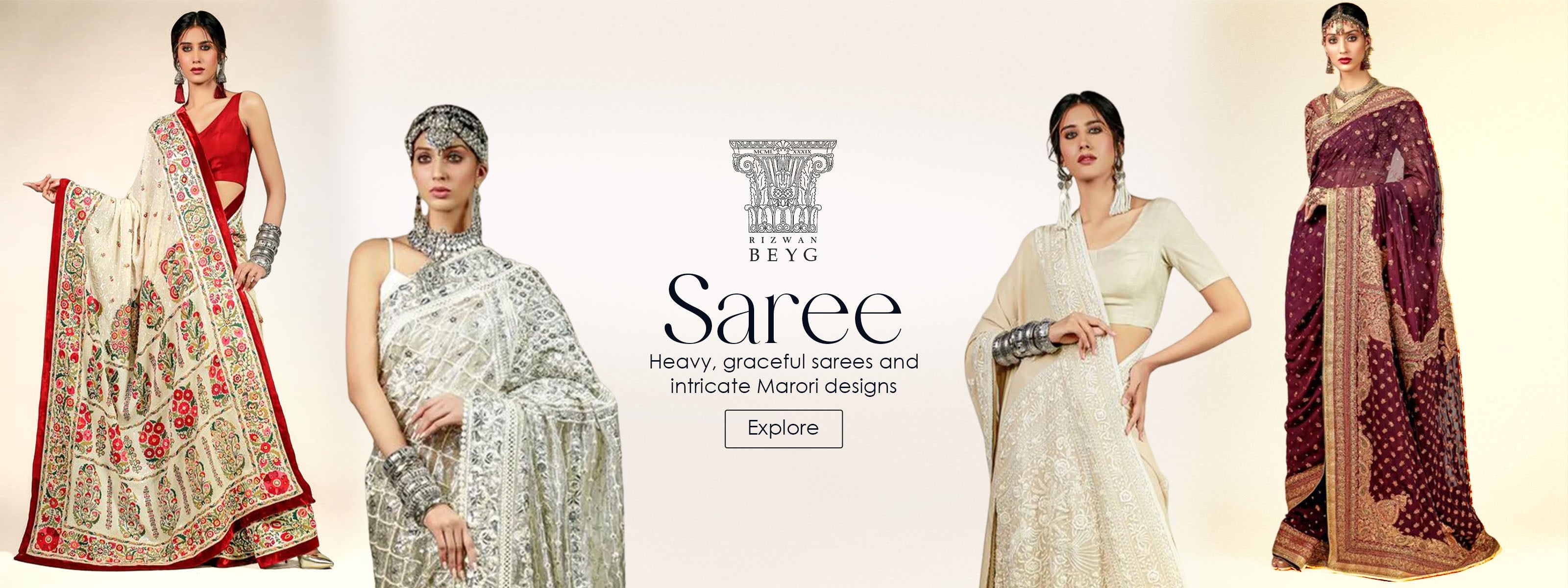 Saree - Rizwan Beyg Design