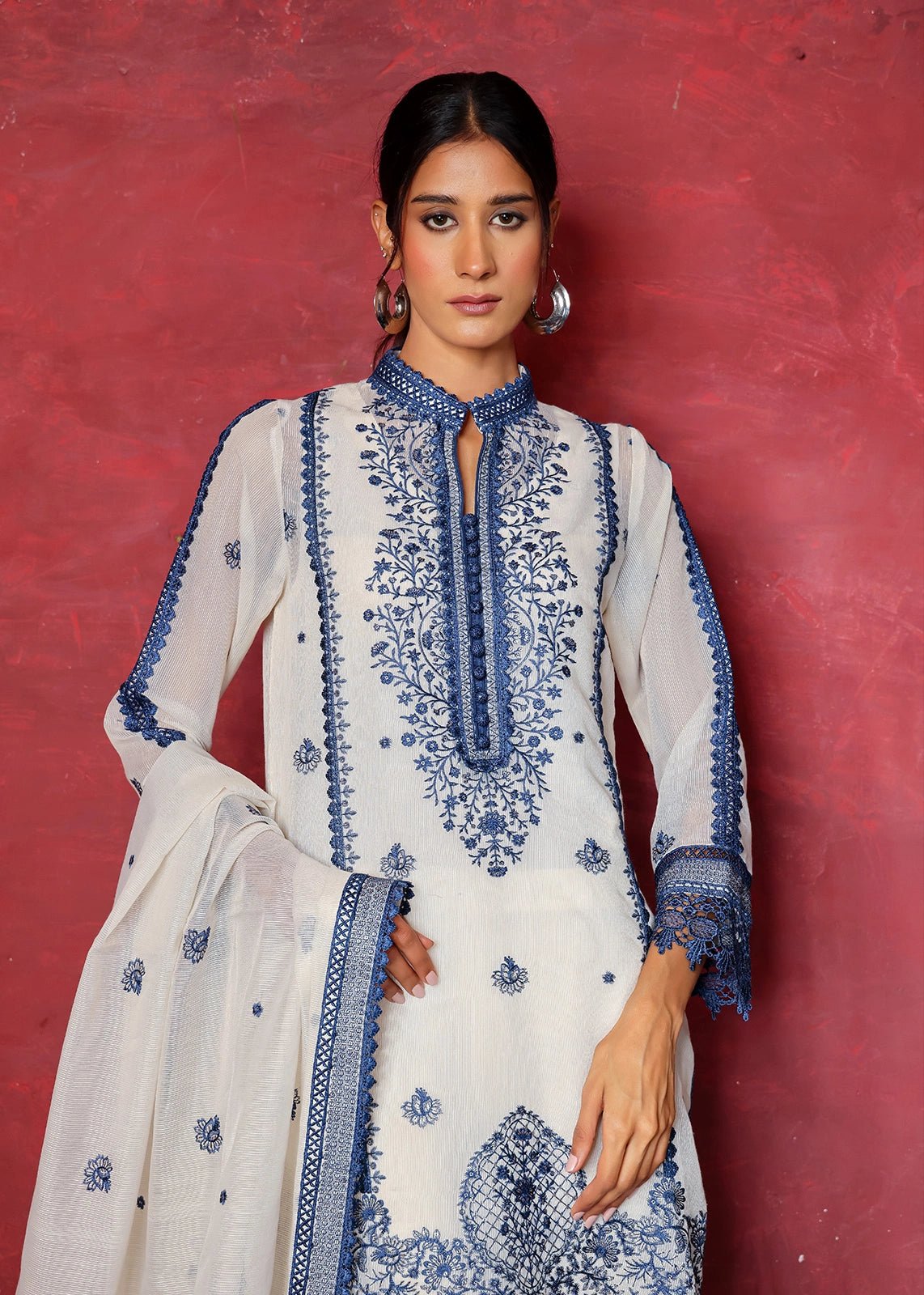 Agrah Blue - Rizwan Beyg Design