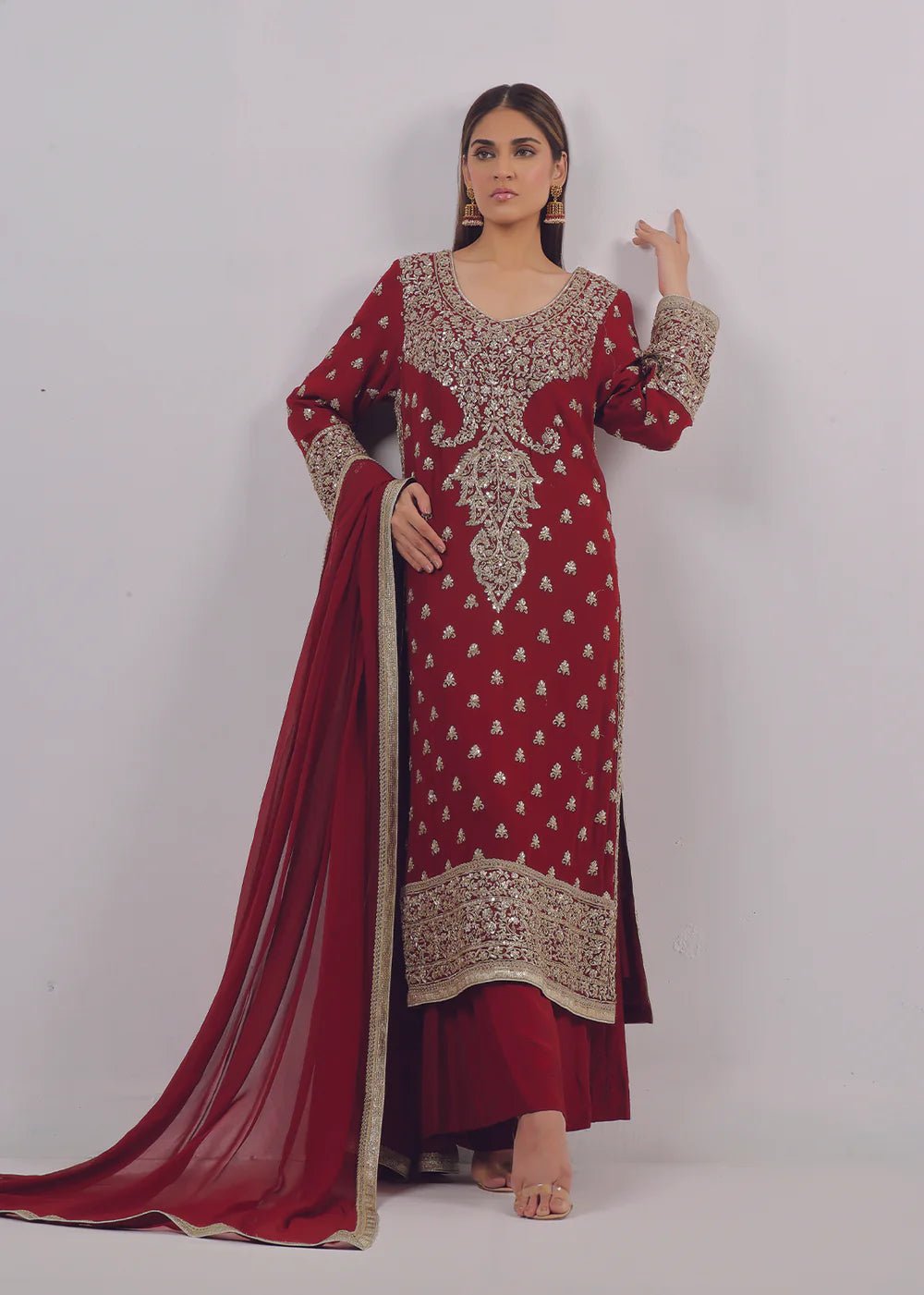 Arabella red - Rizwan Beyg Design