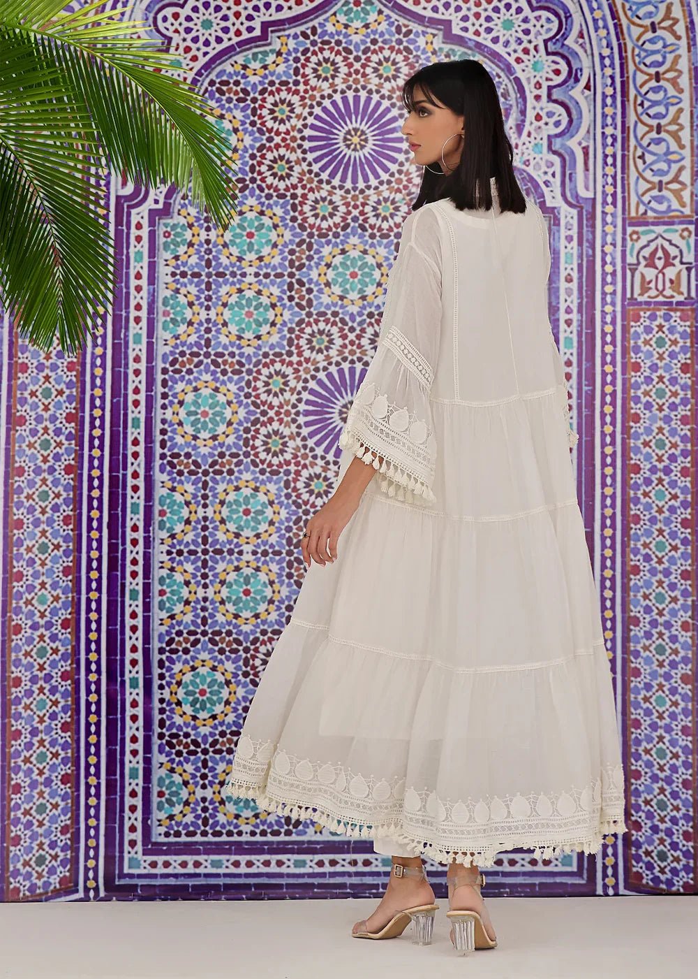 Aroha Long Dress - Rizwan Beyg Design