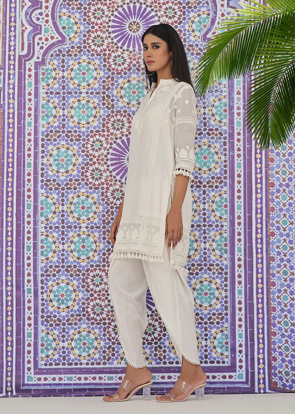 Aroha White Shirt - Rizwan Beyg Design