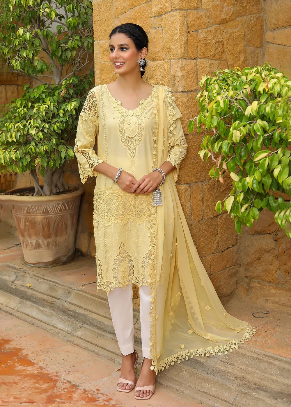 Azka Yellow - Rizwan Beyg Design