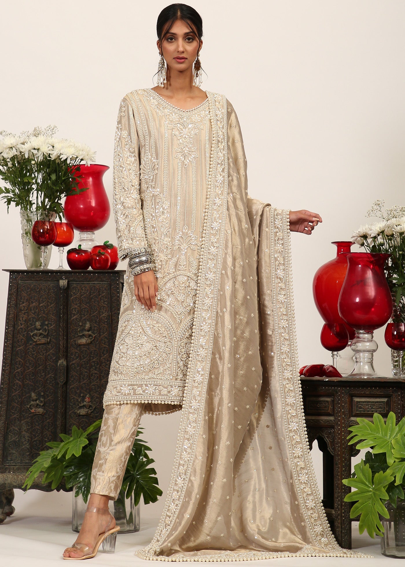 Calypso Pearl Kurta - Rizwan Beyg Design