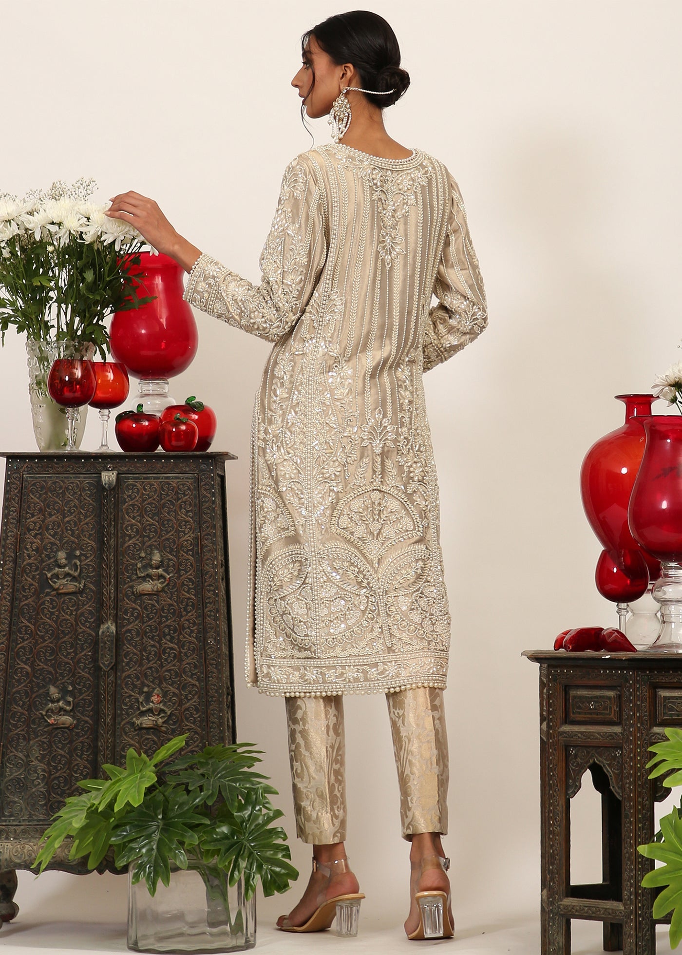 Calypso Pearl Kurta - Rizwan Beyg Design