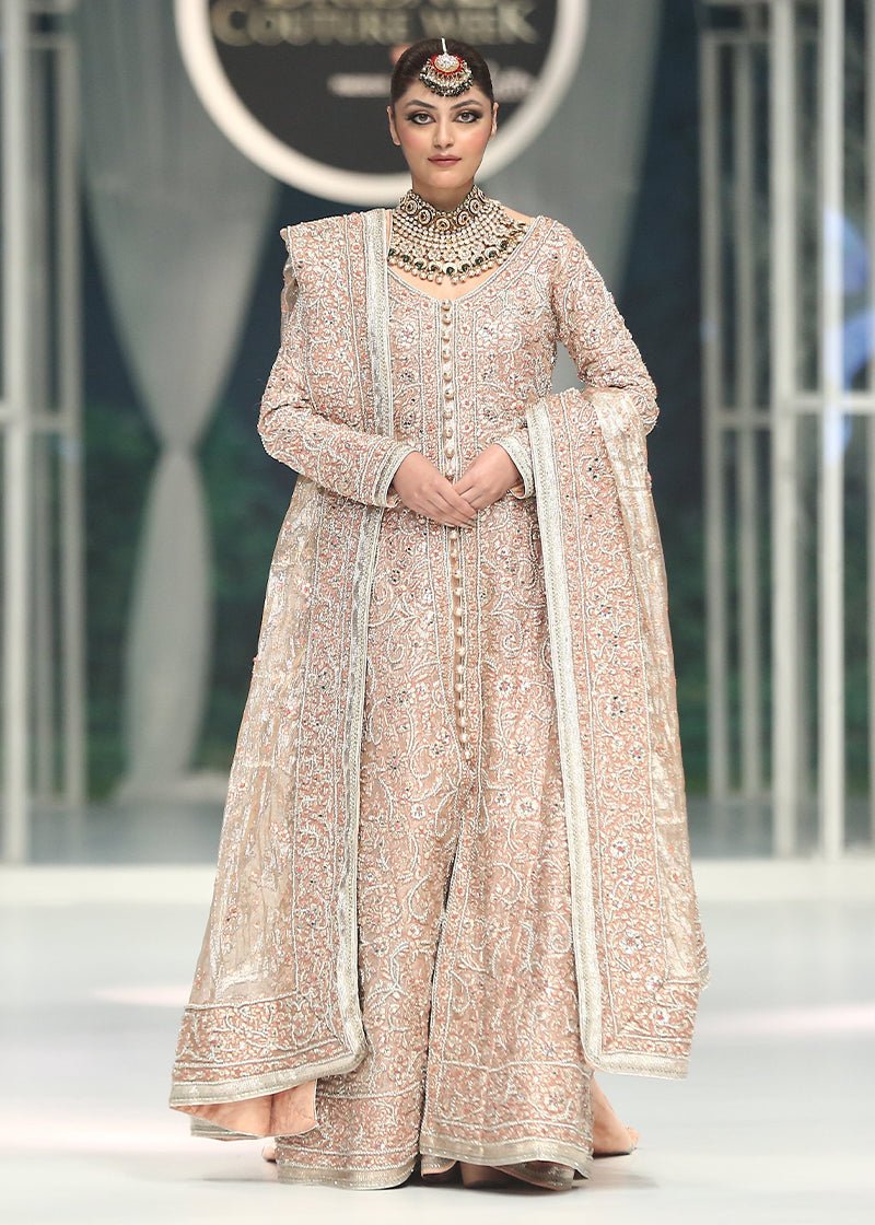 Chamanzar Bridal Pink - Rizwan Beyg Design