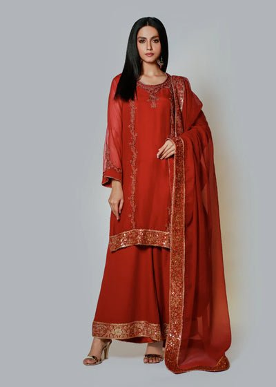 Clara Red - Rizwan Beyg Design