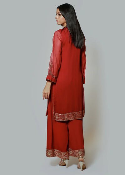 Clara Red - Rizwan Beyg Design