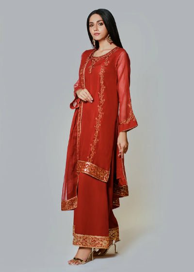 Clara Red - Rizwan Beyg Design