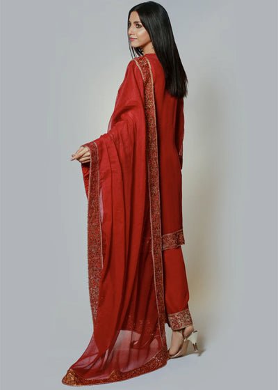 Clara Red - Rizwan Beyg Design