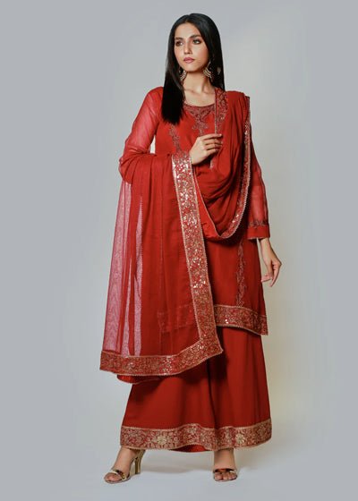 Clara Red - Rizwan Beyg Design