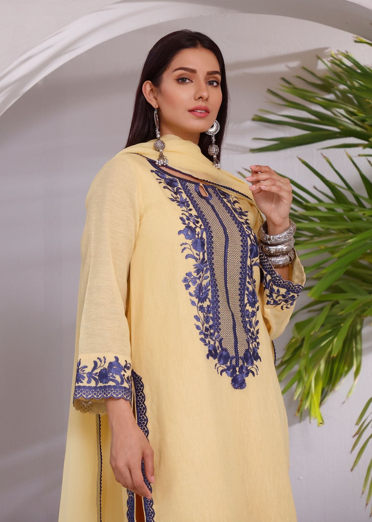 Fleur Yellow - Rizwan Beyg Design