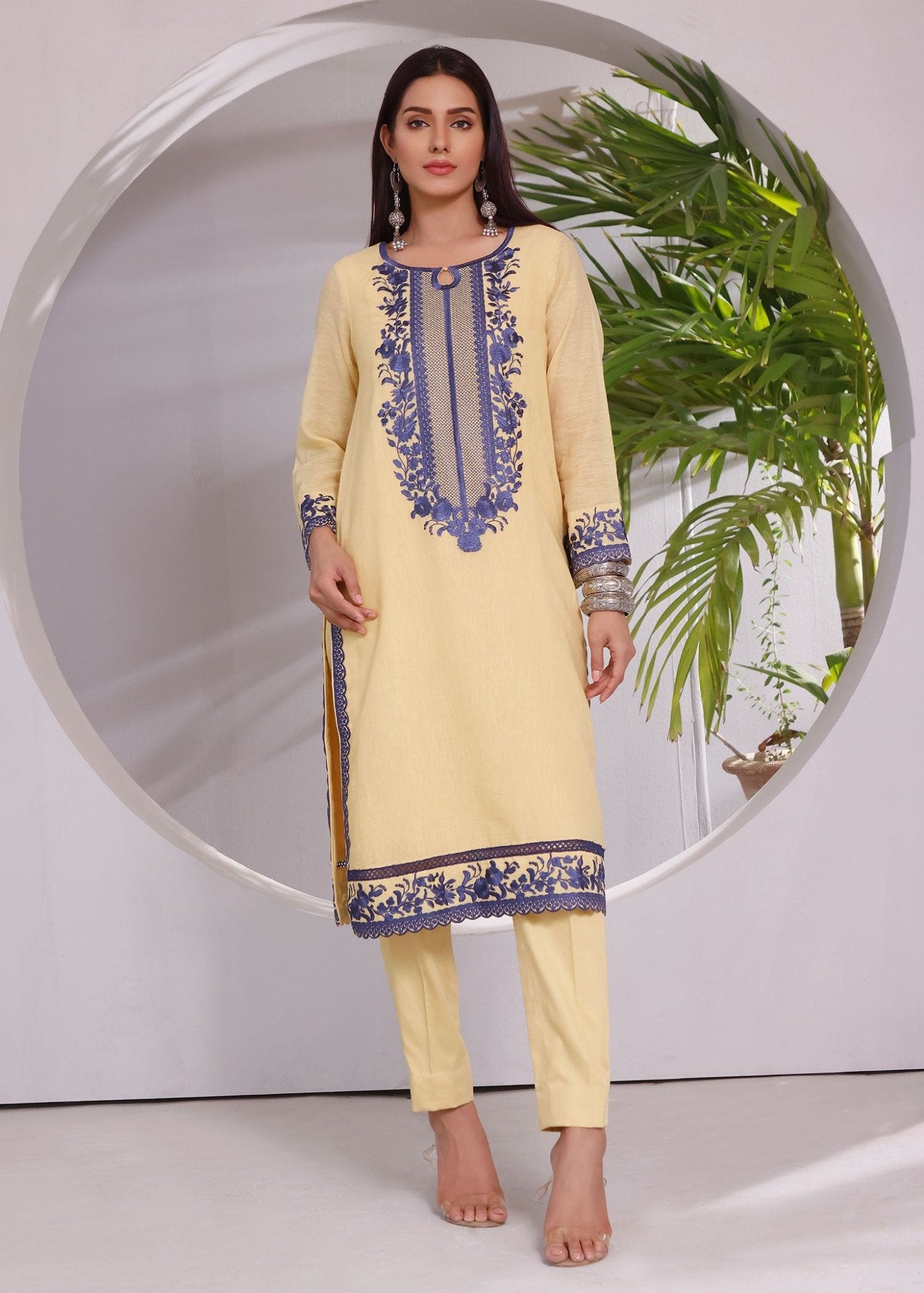 Fleur Yellow - Rizwan Beyg Design