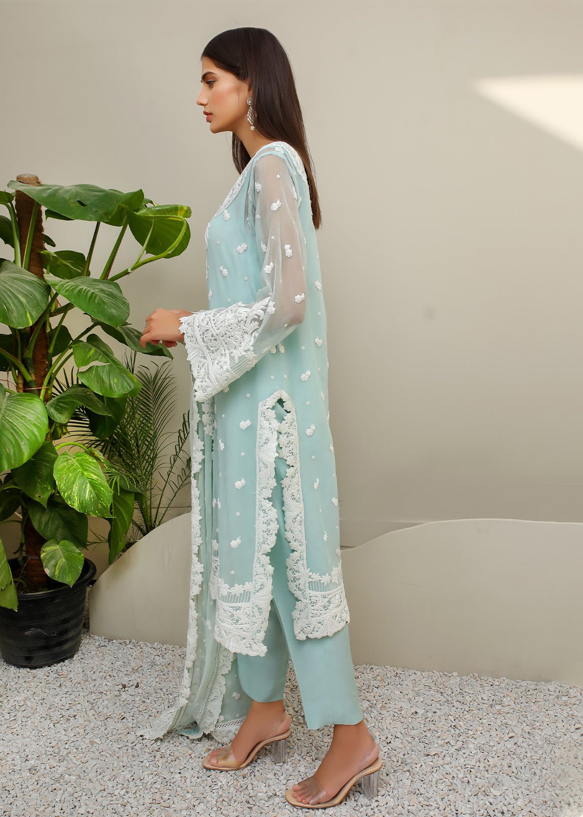 Ilyana Sea Green - Rizwan Beyg Design