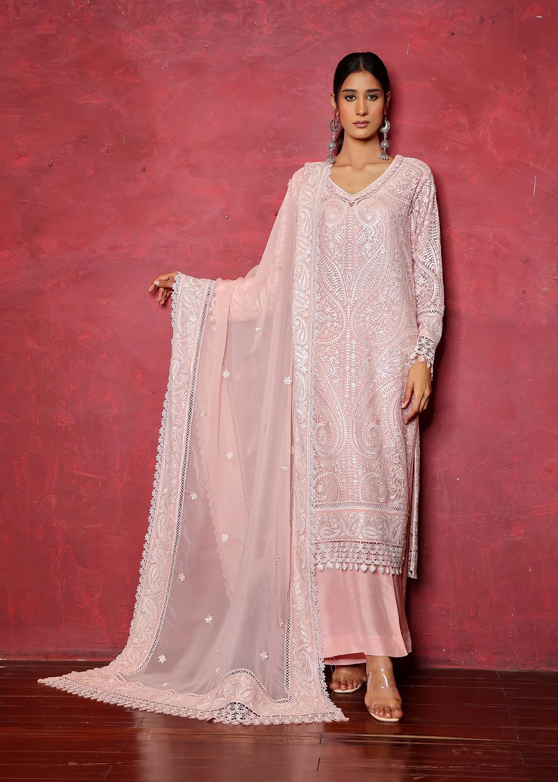 Indian Paisley Pink - Rizwan Beyg Design