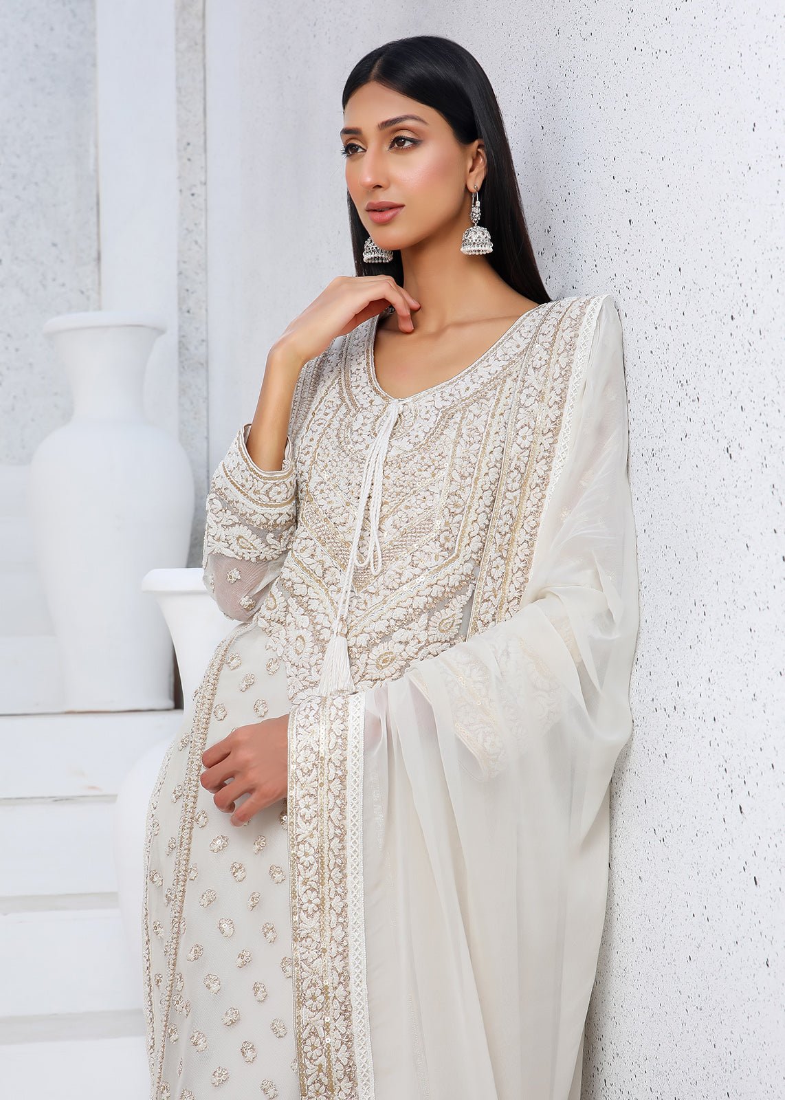 Jahanara White - Rizwan Beyg Design