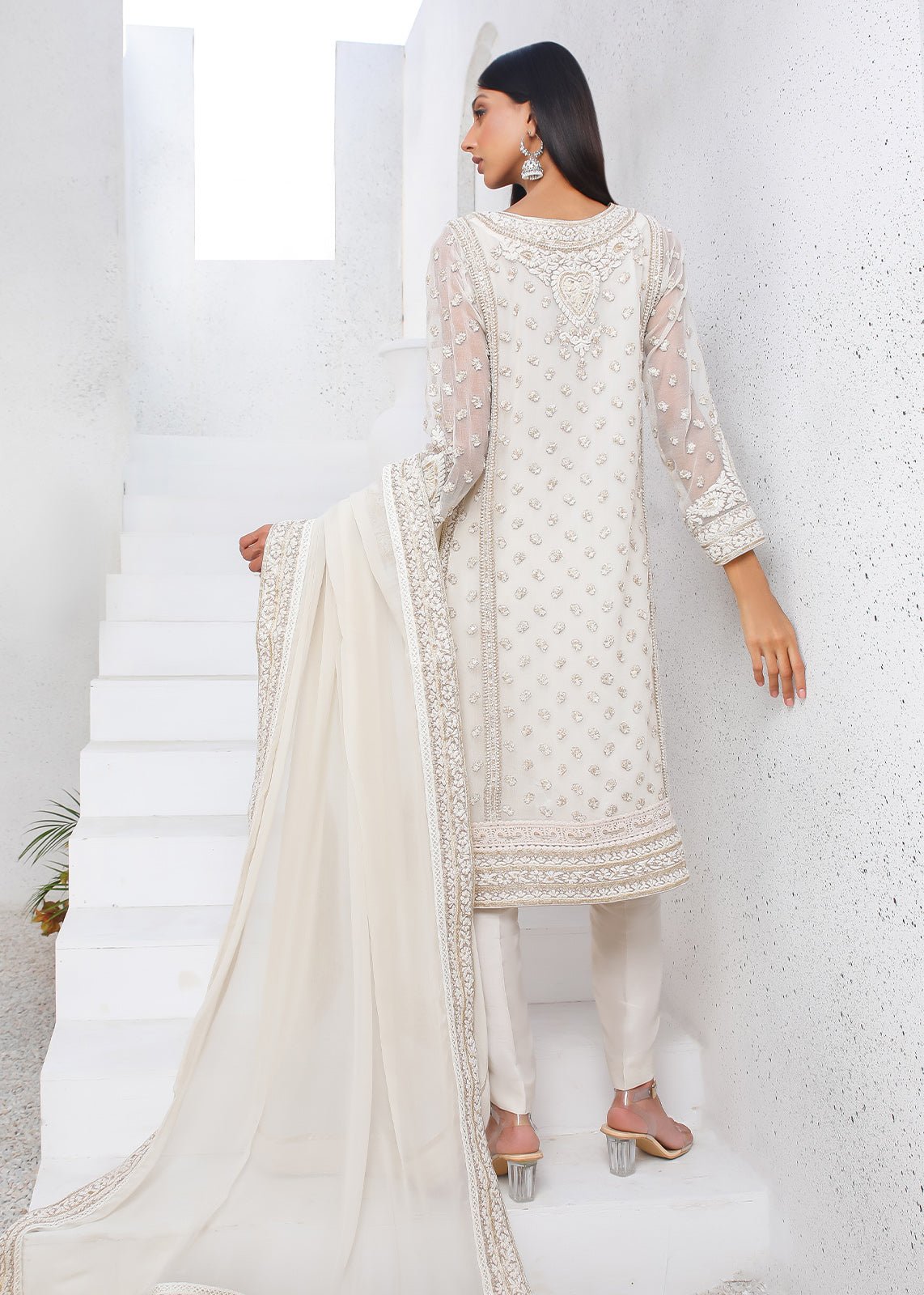 Jahanara White - Rizwan Beyg Design