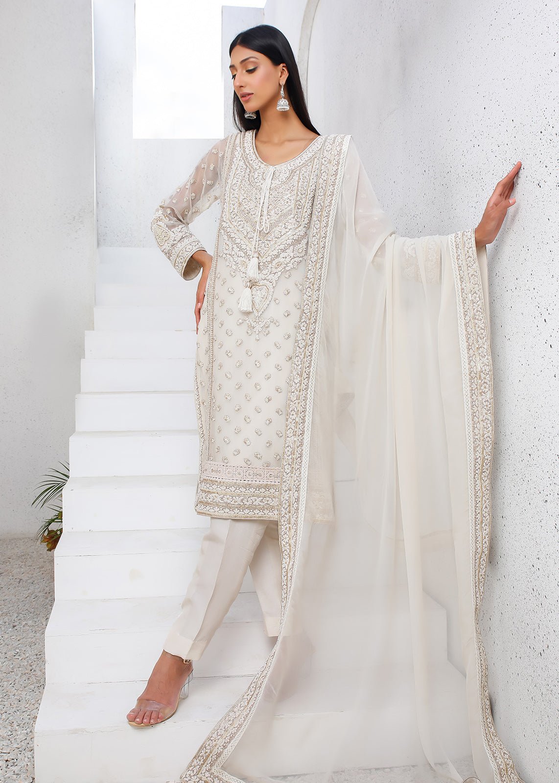 Jahanara White - Rizwan Beyg Design