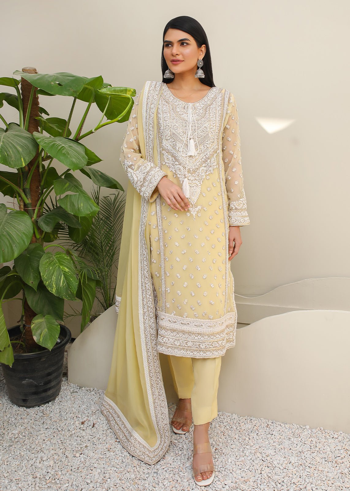 Jahanara Yellow - Rizwan Beyg Design