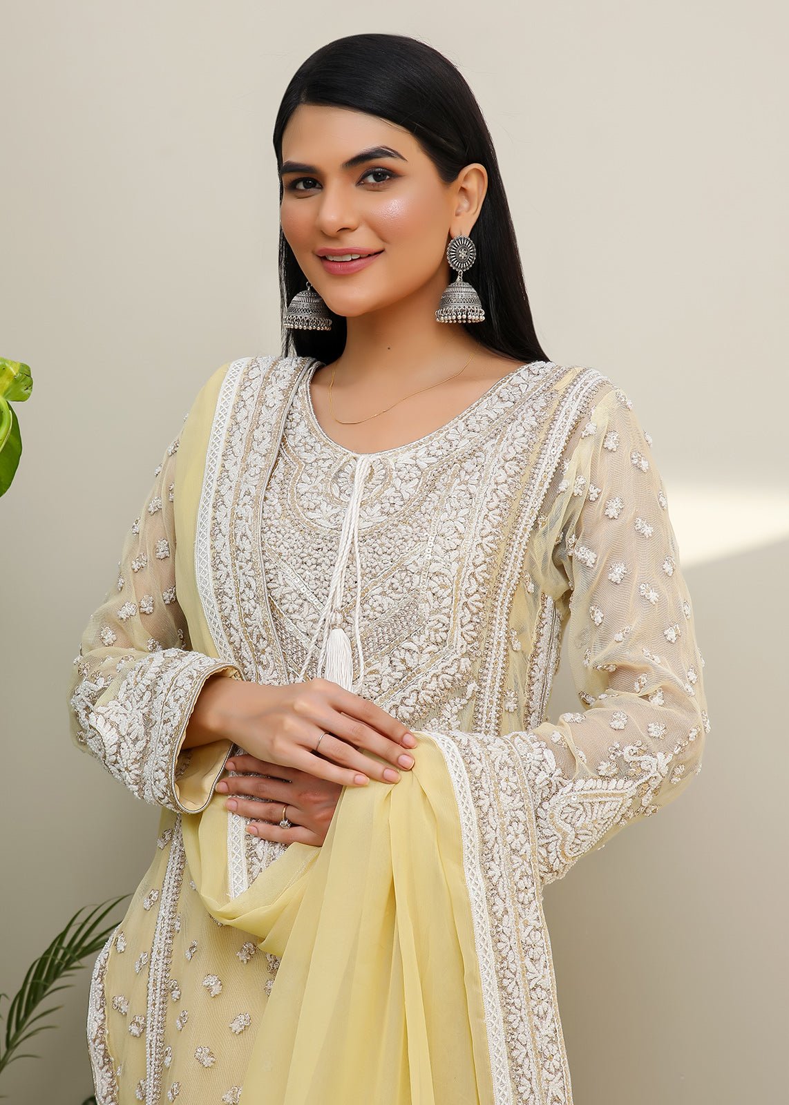 Jahanara Yellow - Rizwan Beyg Design