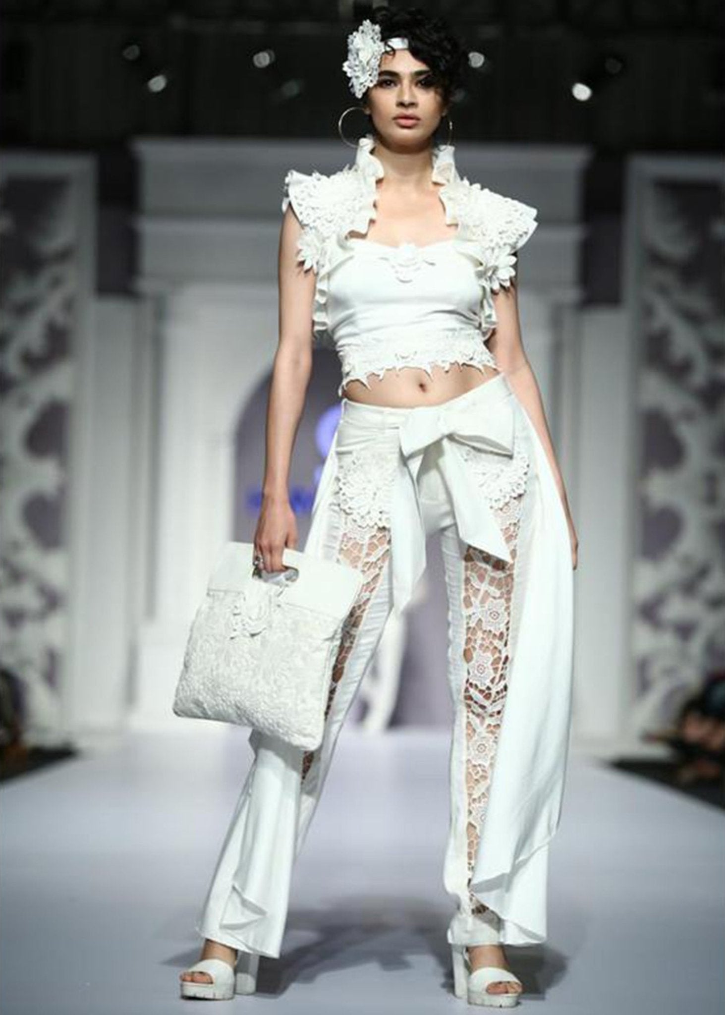 Layered Bolero Pant only - Rizwan Beyg Design