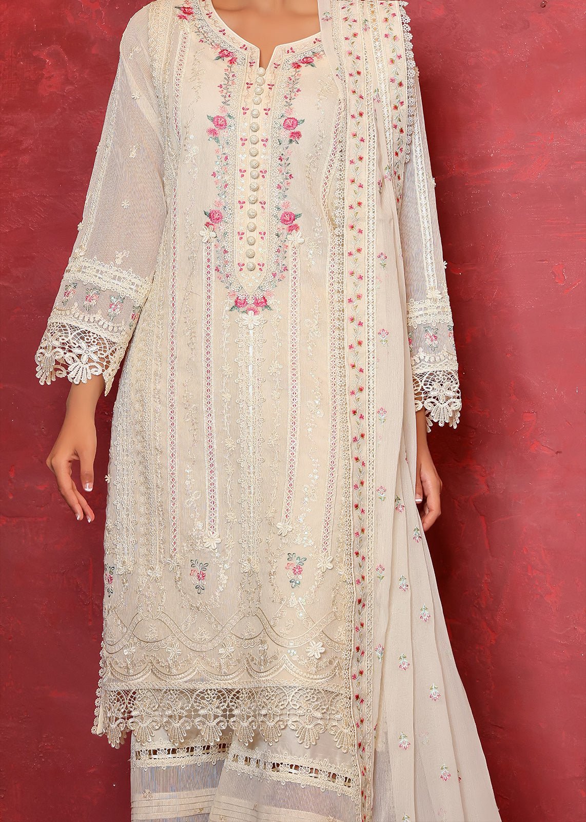 Lily Shirt & Dupatta - Rizwan Beyg Design