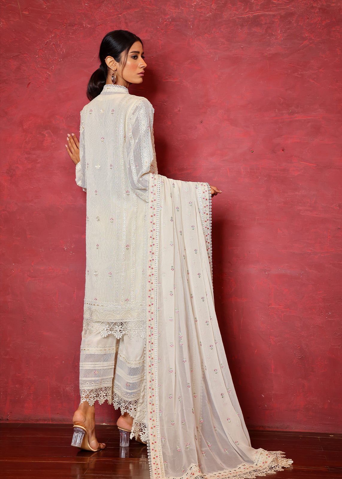 Magnolia Shirt & Dupatta - Rizwan Beyg Design