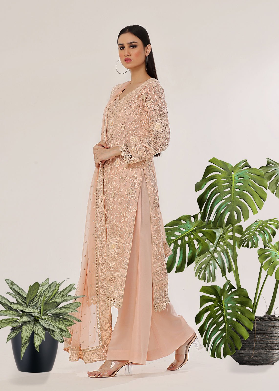 Mareeha Pink - Rizwan Beyg Design