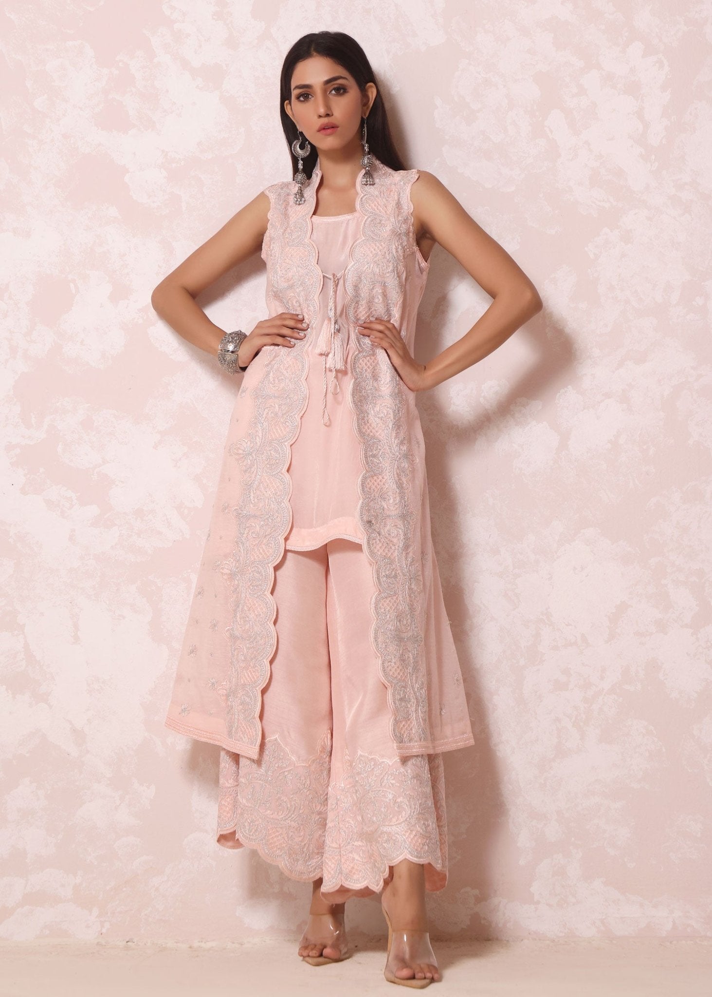 Marvi Baby Pink - Rizwan Beyg Design