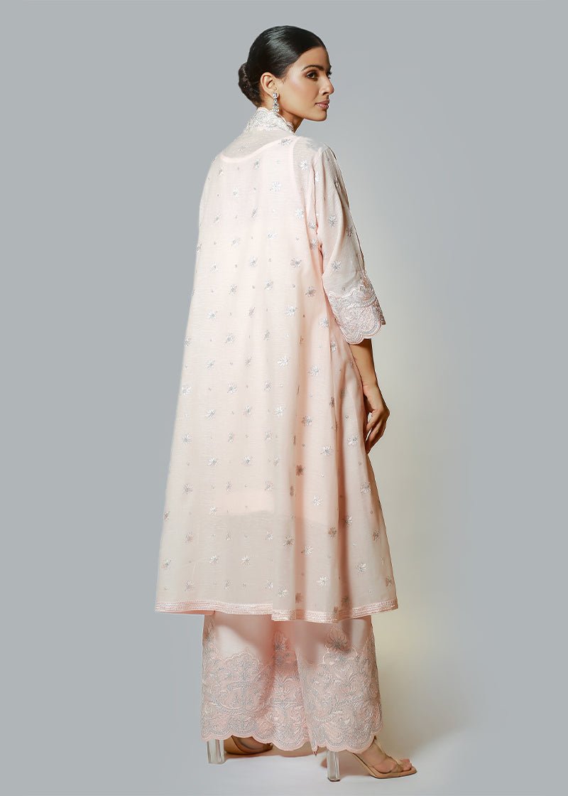 Marvi Baby Pink Full Sleeves - Rizwan Beyg Design