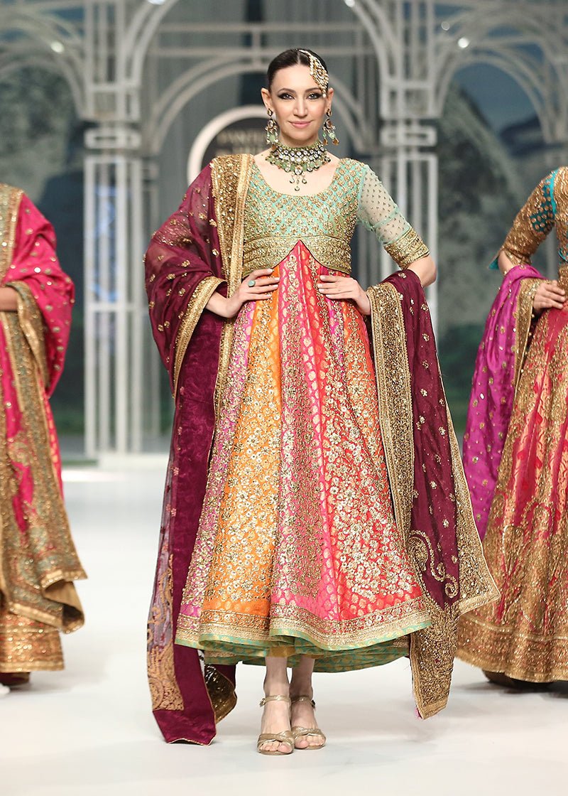 MultiColor Pishwas - Rizwan Beyg Design