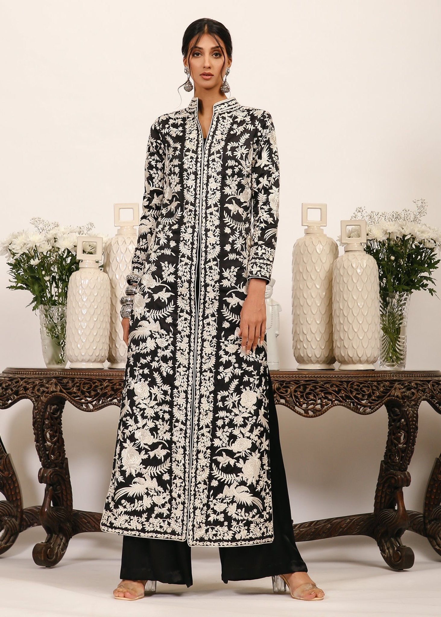 Parsi Gara Coat - Rizwan Beyg Design