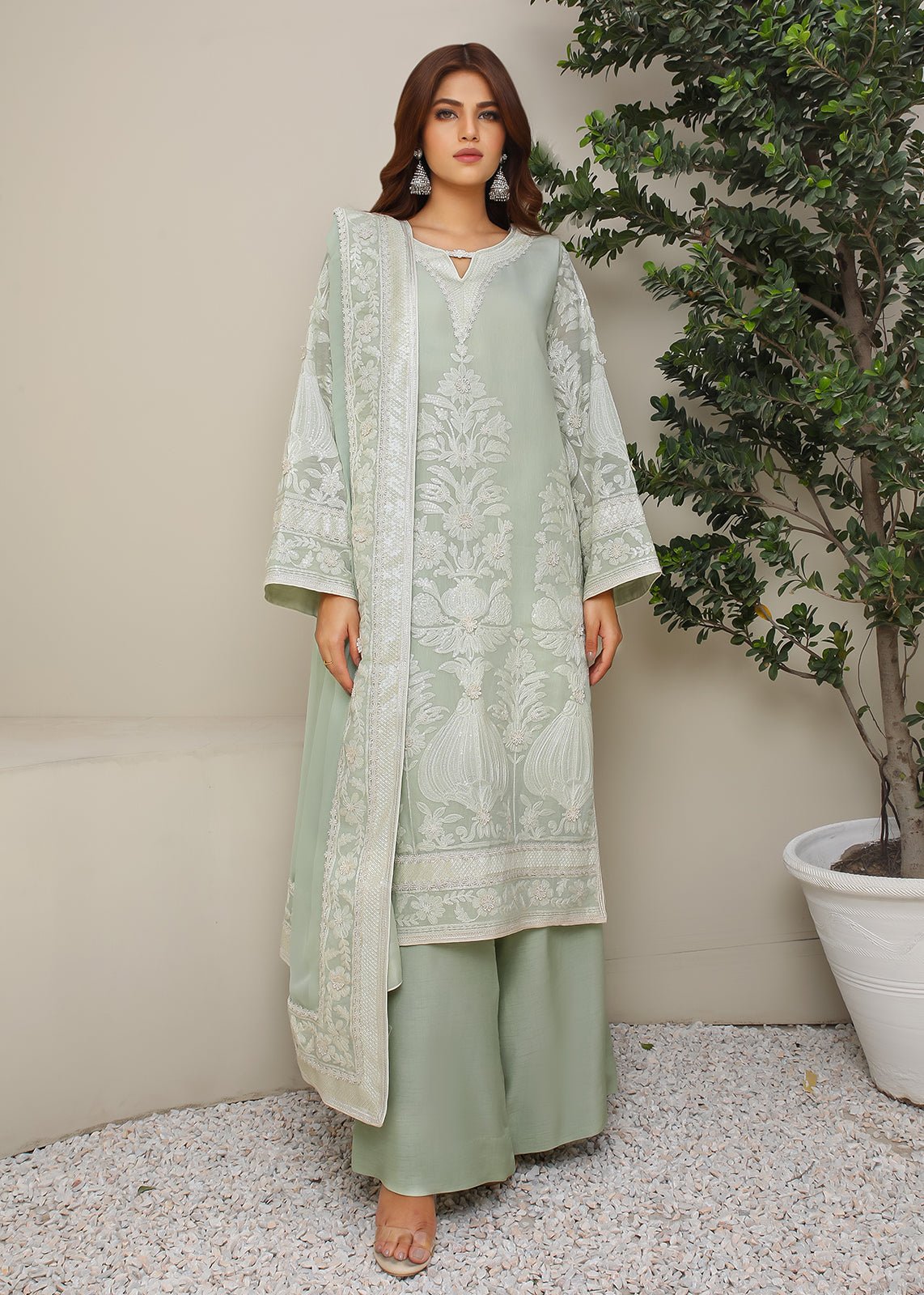 Petiole Sage Green - Rizwan Beyg Design