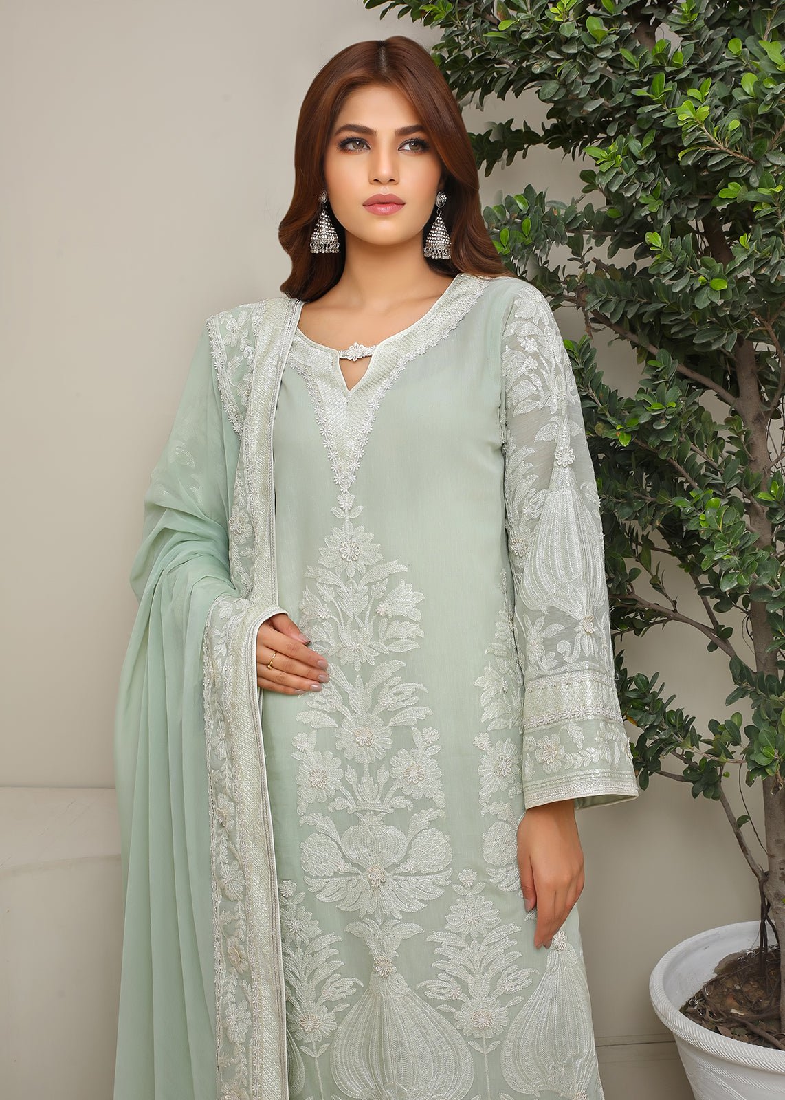 Petiole Sage Green - Rizwan Beyg Design