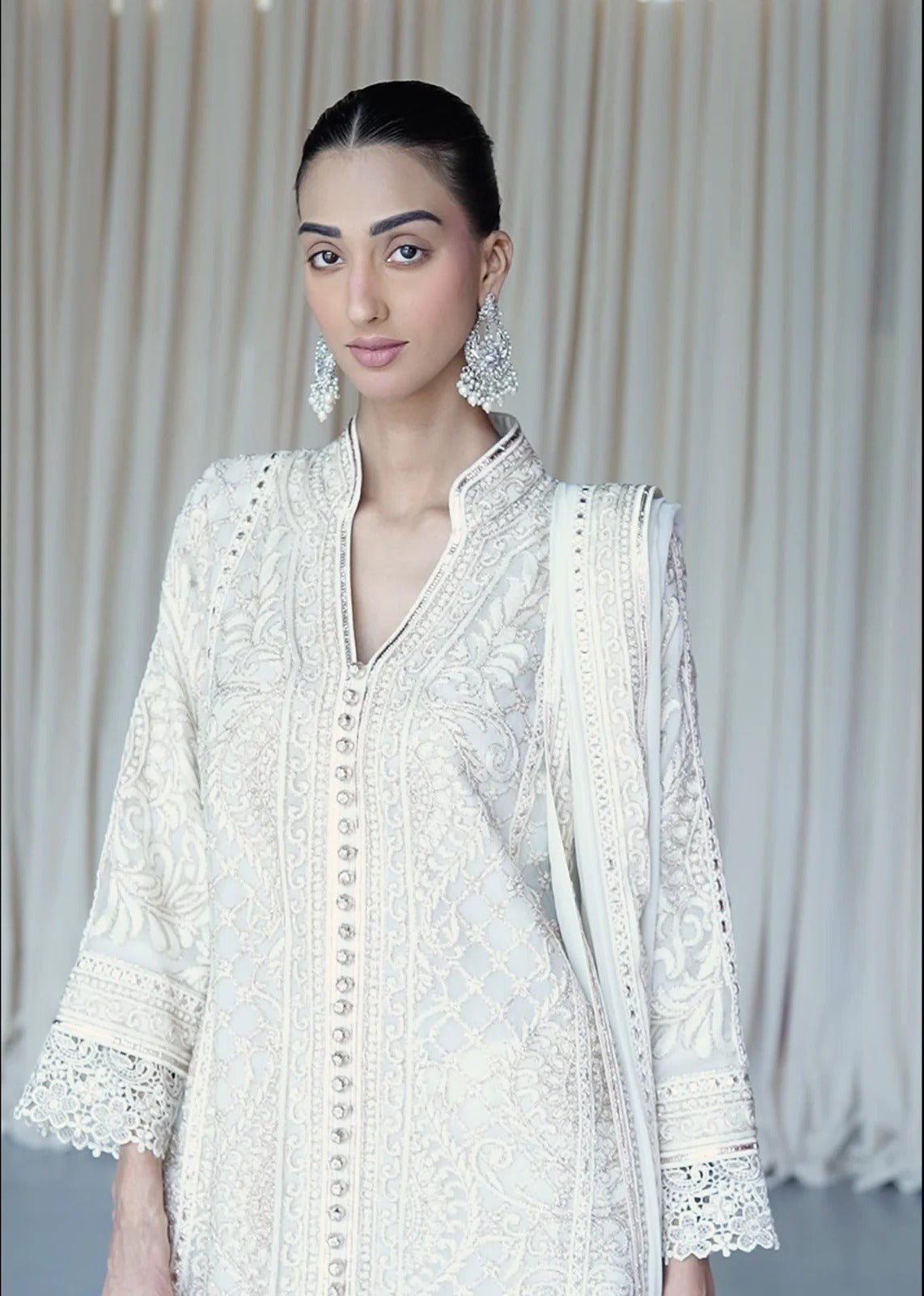 Rhea Off - White - Rizwan Beyg Design