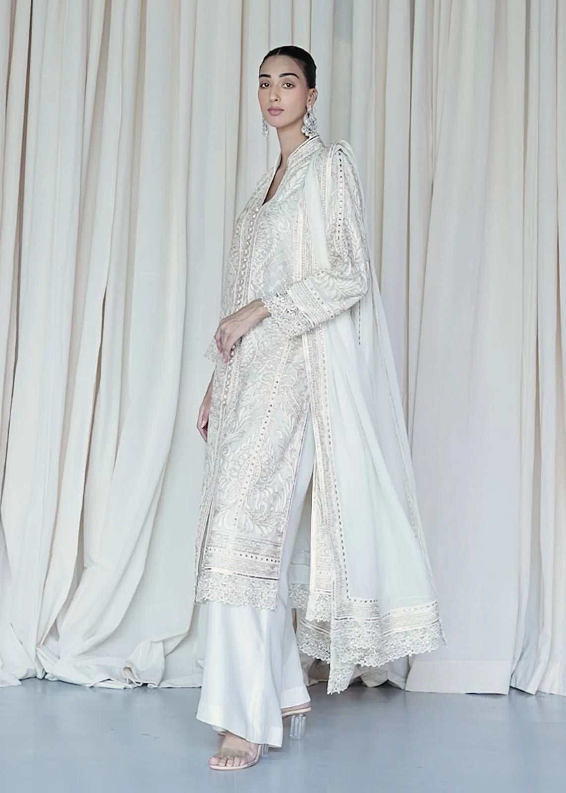 Rhea Off - White - Rizwan Beyg Design