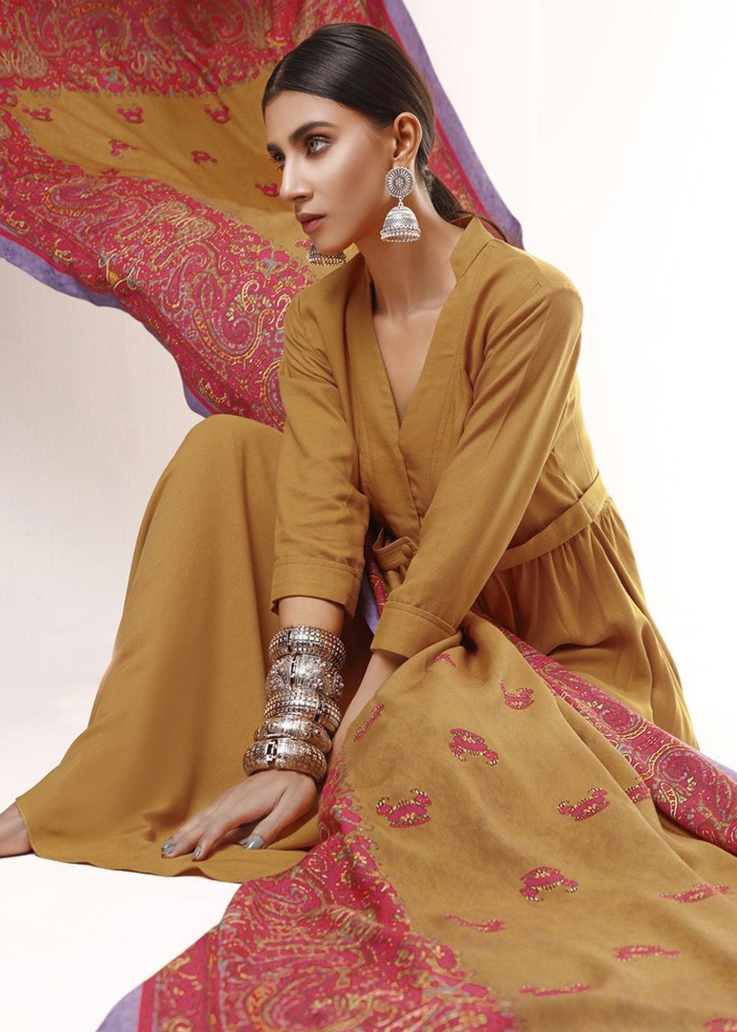 Salonica Shawl / Suit - Rizwan Beyg Design